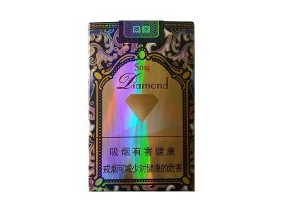 钻石(软景泰5mg)什么价格？钻石(软景泰5mg)香烟价格表2024