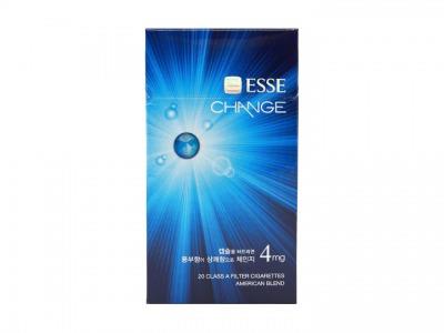 ESSE(change 4mg)香烟价格表2024 ESSE(change 4mg)多少钱一盒？