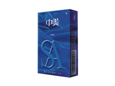 中美(硬蓝12mg)香烟价格表2024 中美(硬蓝12mg)什么价格？