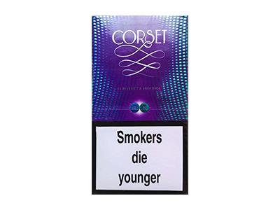 CORSET(蓝莓薄荷双爆珠)价格表和图片CORSET(蓝莓薄荷双爆珠)多少钱一盒2024？