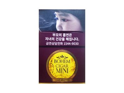 BOHEM(cigar mini)香烟价格表2024 BOHEM(cigar mini)价格表一览